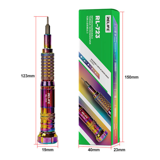 RELIFE Screwdriver Set (5tips) RL-723 - Hexa Power