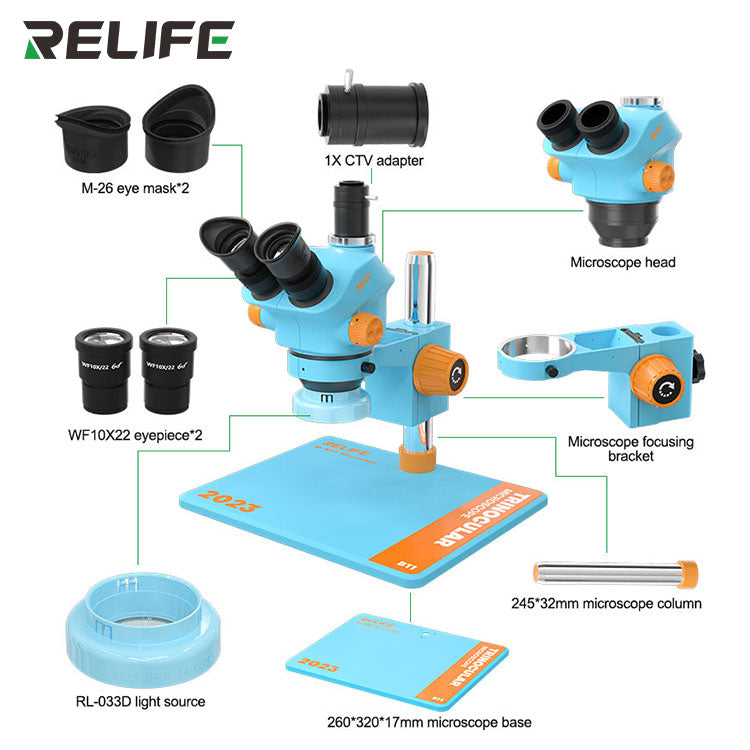 Microscope Relife RL-M5T-B11 - Hexa Power