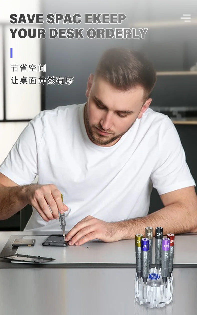MECHANIC Mini Screwdriver Set KinKong (6+1) - Hexa Power