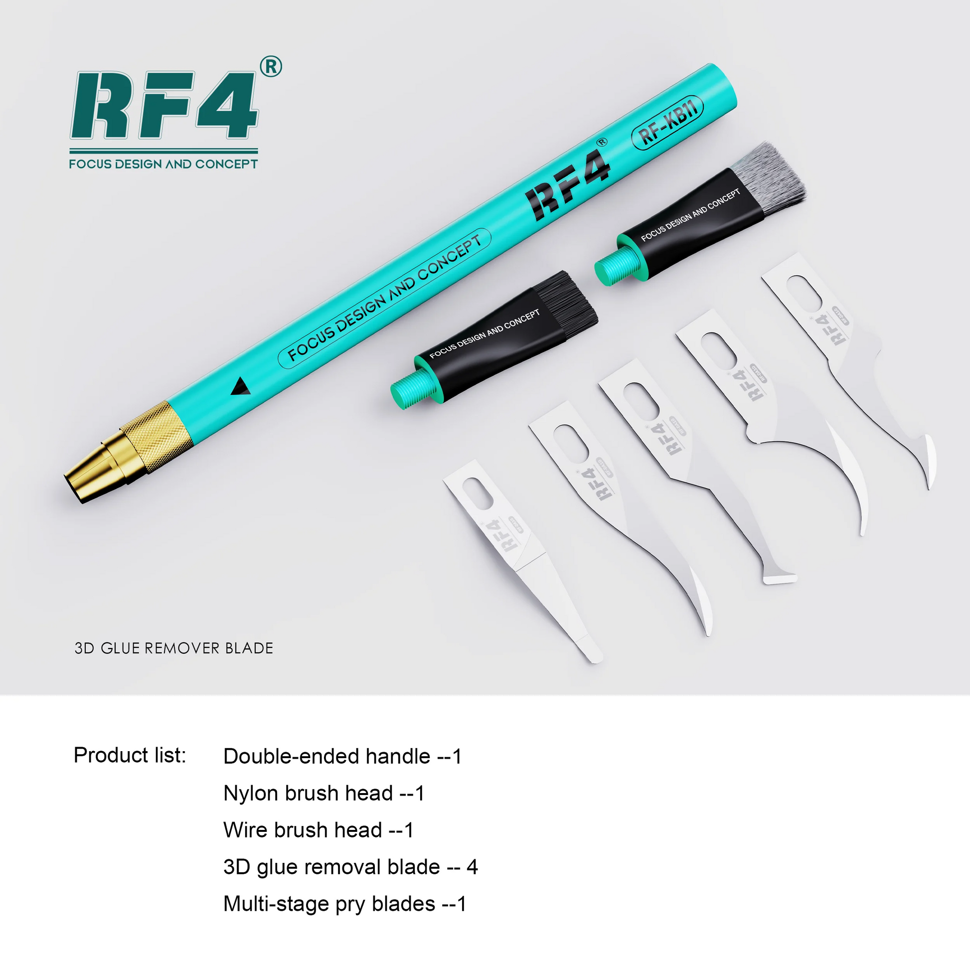 RF4 Glue Remover Blade RF-KB11 - Hexa Power