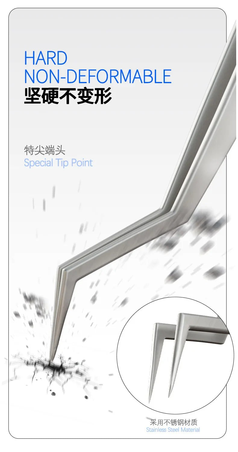 SUNSHINE Chip tin Positioning Tweezer Aax-17 - Hexa Power