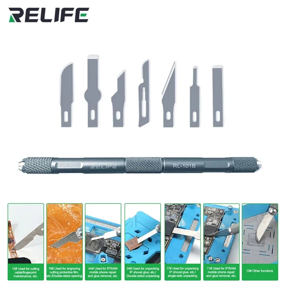 RELIFE Knife Set (8in1) RL-101B - Hexa Power