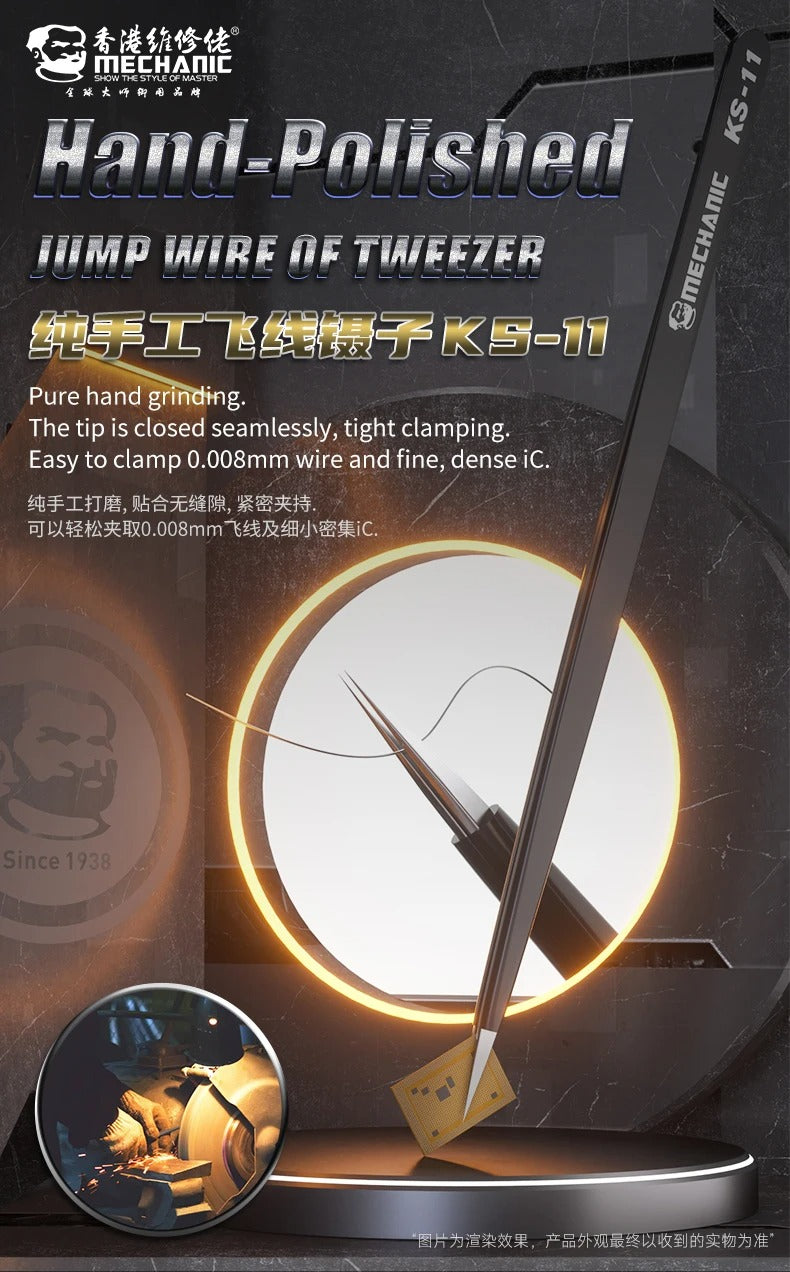 MECHANIC Tweezers KA-11/KS-11 - Hexa Power