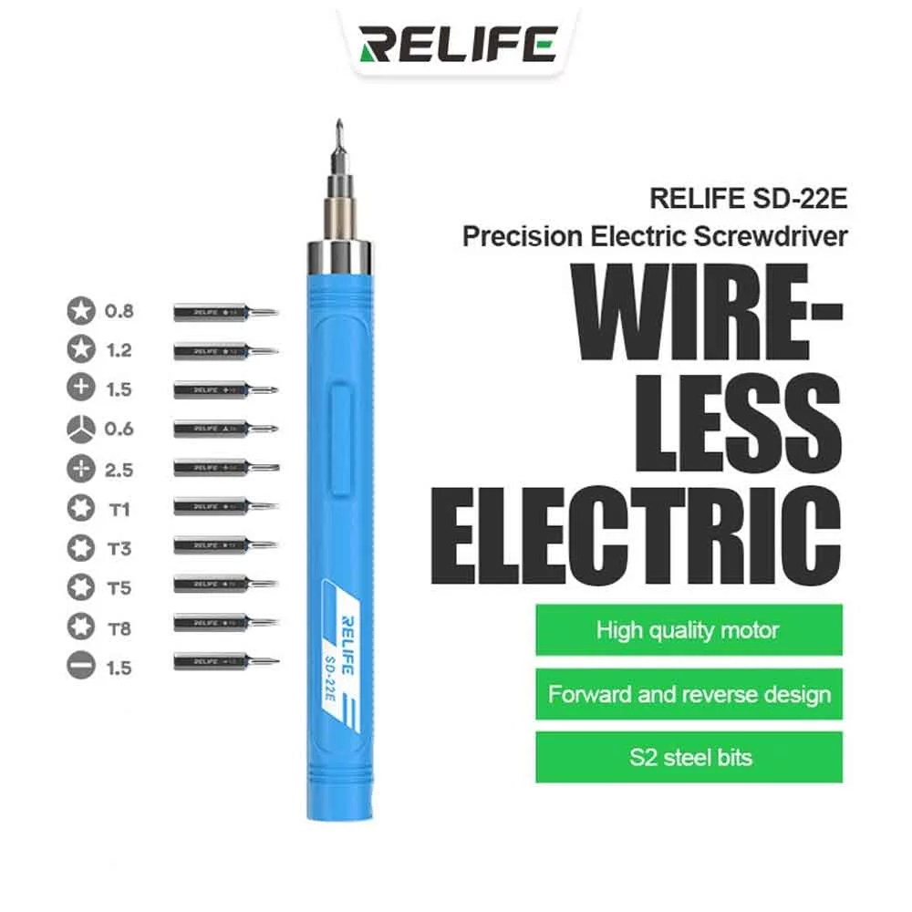 RELIFE Precision Electric Screwdriver SD-22E - Hexa Power