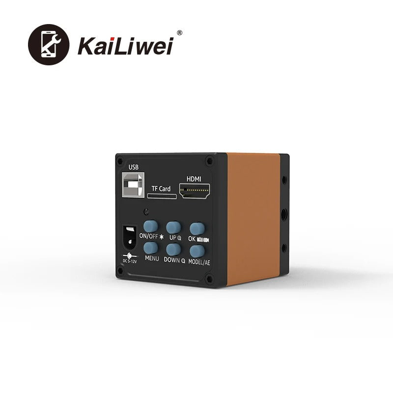 KAILIWEI 614 14MP Auto Zoom CCD Industrial Electronic Trinocular Microscope Video Camera - Hexa Power
