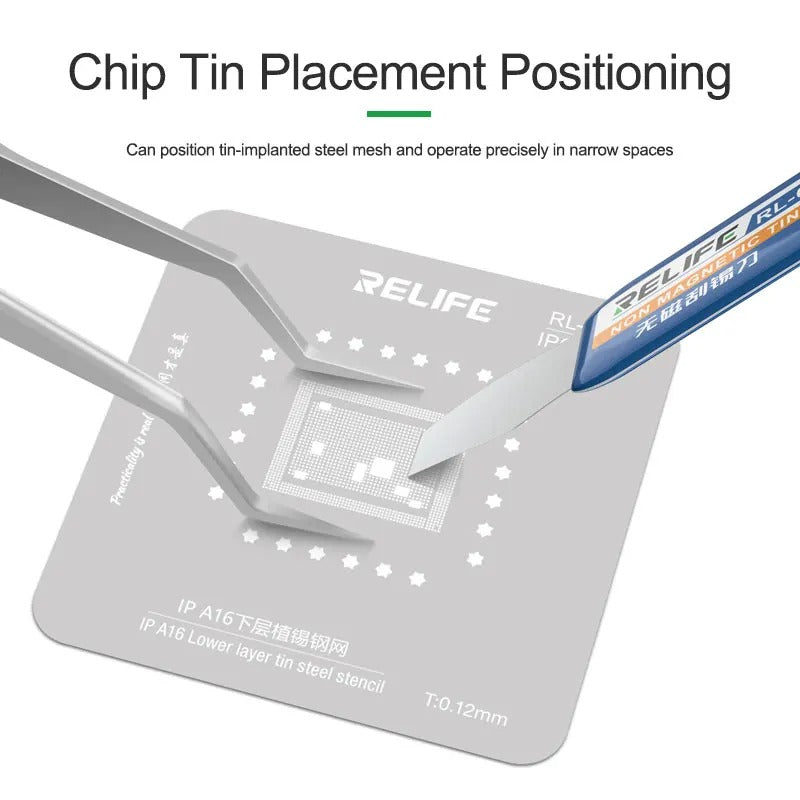 RELIFE Precision Tweezer for chip Placement ST-20 - Hexa Power