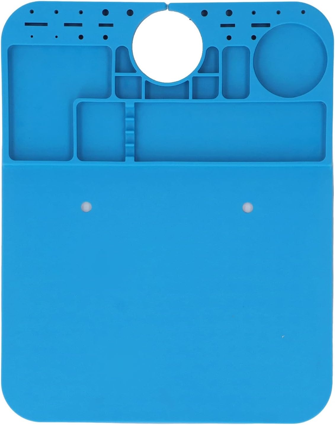 Microscope Silicone Base Mat – Bleu