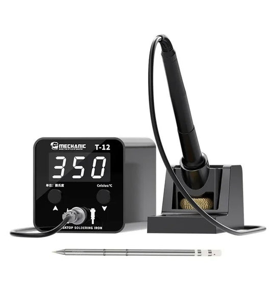 Station de soudage numérique Mechanic T12 50W – Fer à souder T12 avec écran LED
