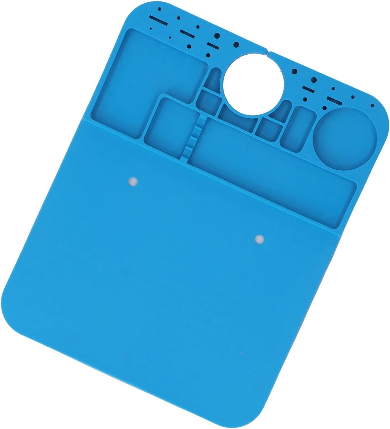 Microscope Silicone Base Mat – Bleu