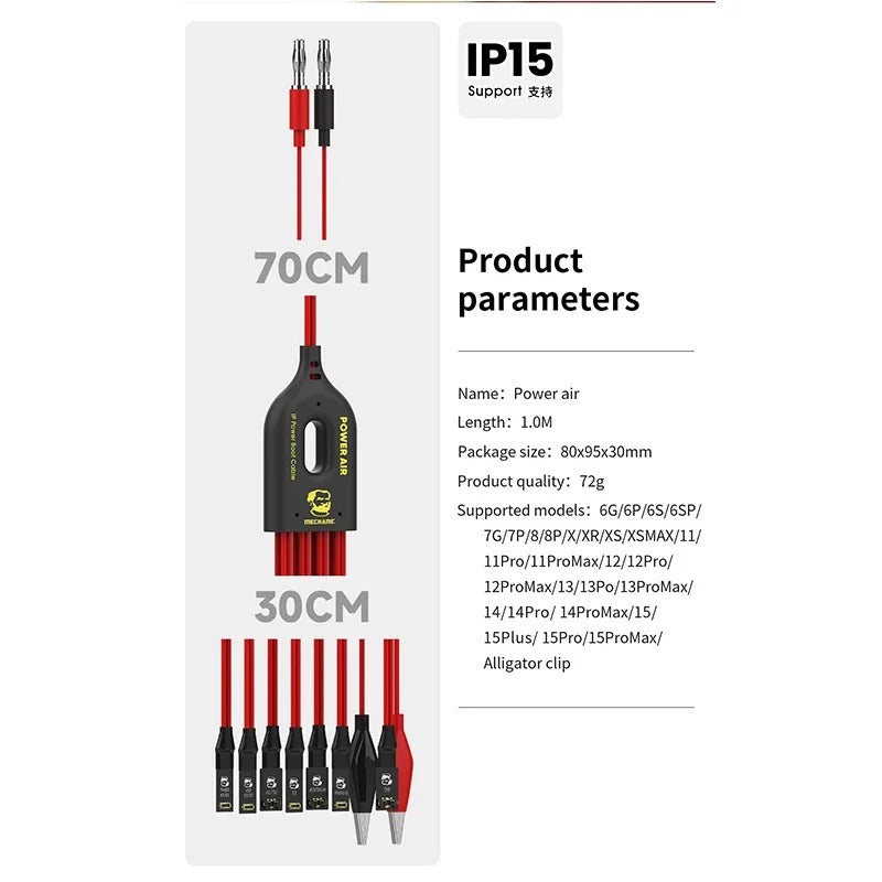 Mechanic Power Air Pro Boot Cable – iPhone 6-16 & Android