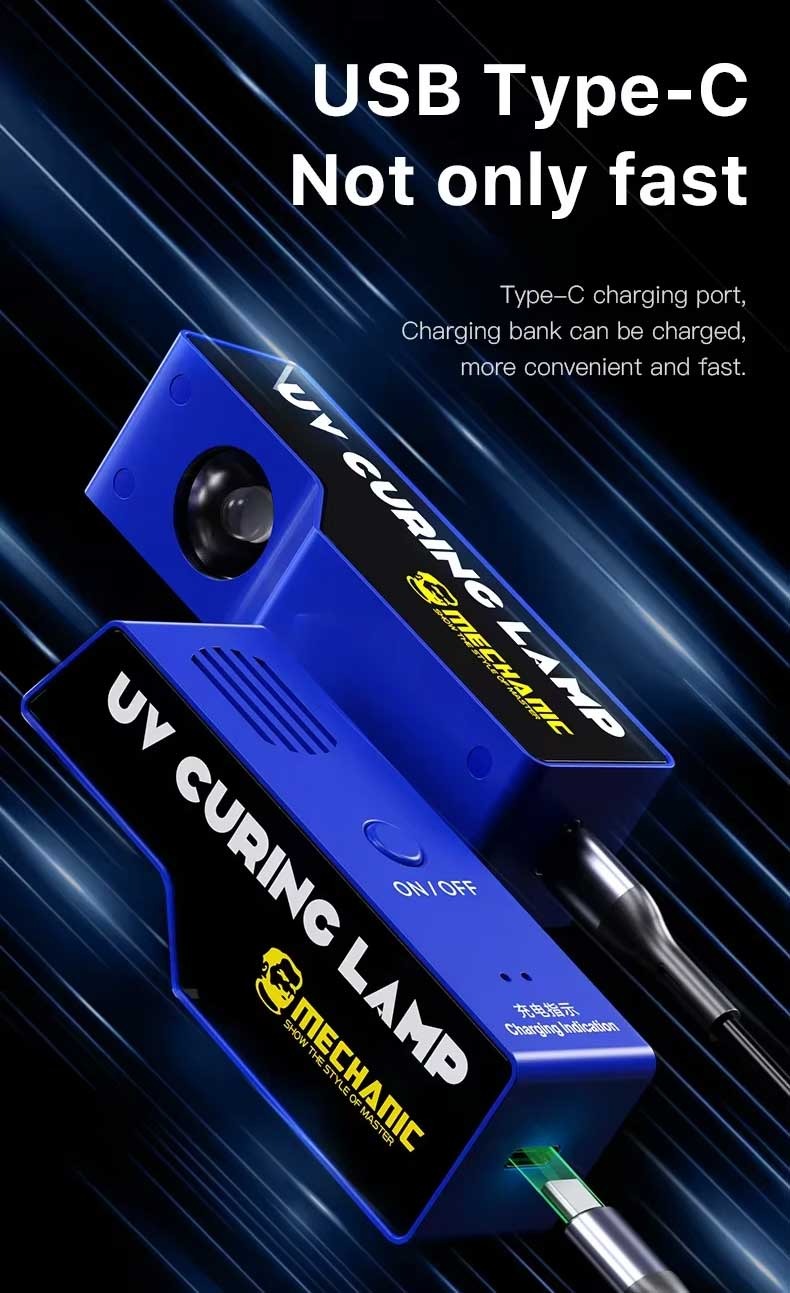 Mechanic L2 – Lampe UV Curing Professionnelle pour Résine, Colle OCA & Réparations Smartphone