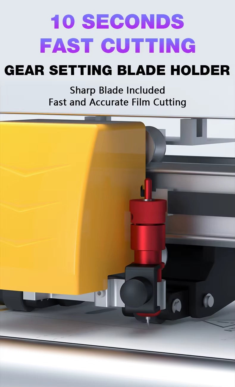 Mechanic E360 Max – Machine Intelligente de Découpe Film Hydrogel | Cloud Cutting Pro