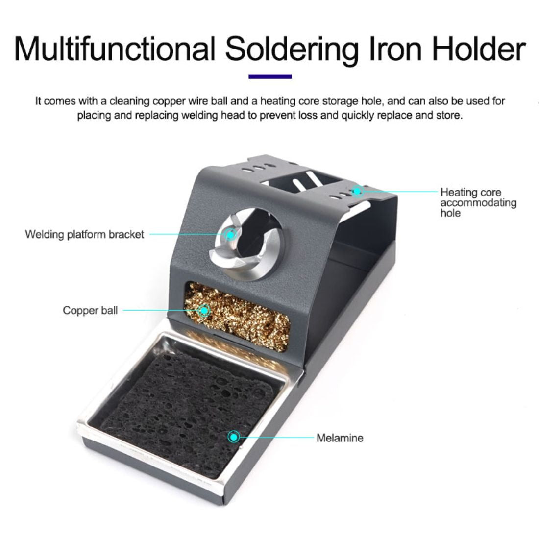 Station de soudage GVM T12-XS – Chauffage ultra-rapide et précision professionnelle