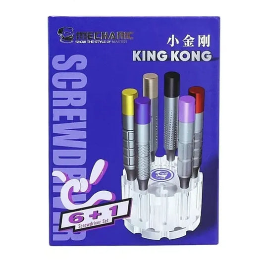 MECHANIC Mini Screwdriver Set KinKong (6+1) - Hexa Power