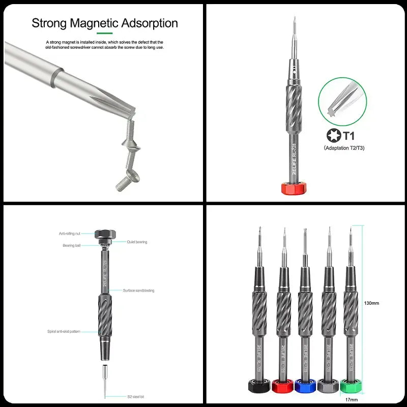 RELIFE Screwdriver Set RL-728A - Hexa Power