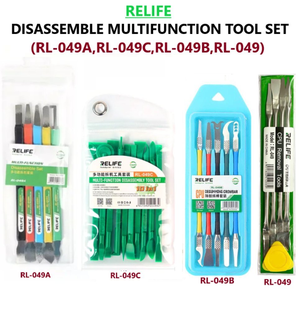 RELIFE Multifunction Diassemble Set (10in1) RL-049C - Hexa Power