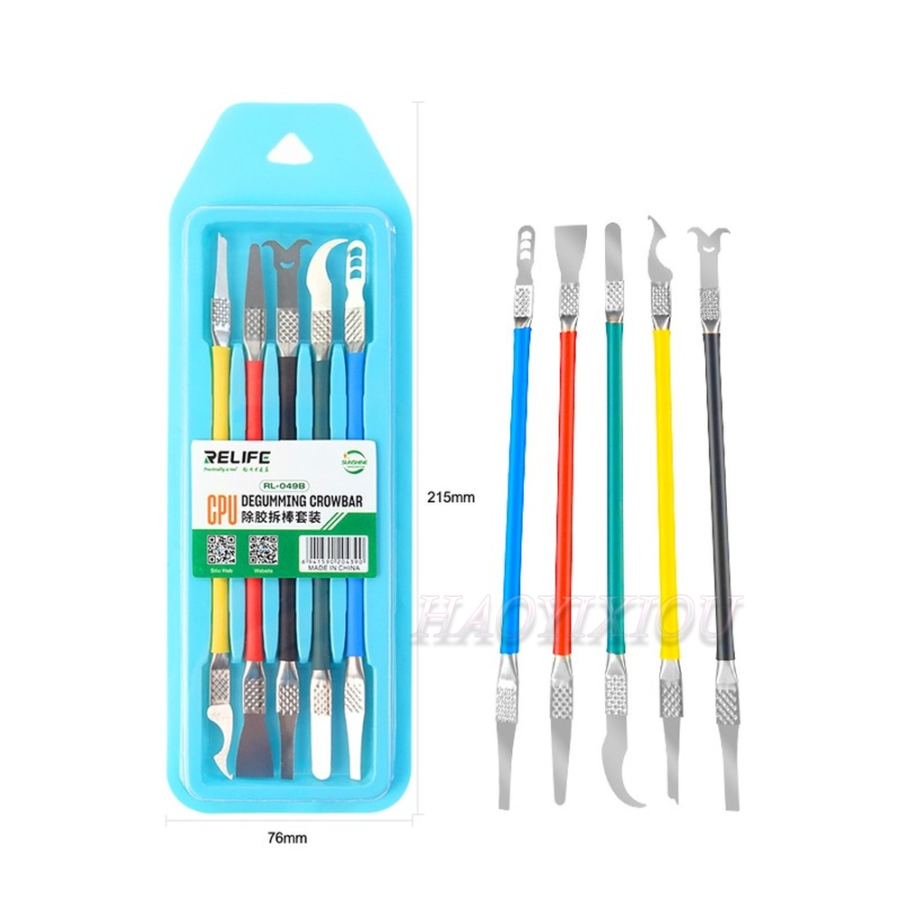 RELIFE CPU Glue Removal Crowbar Set - Hexa Power
