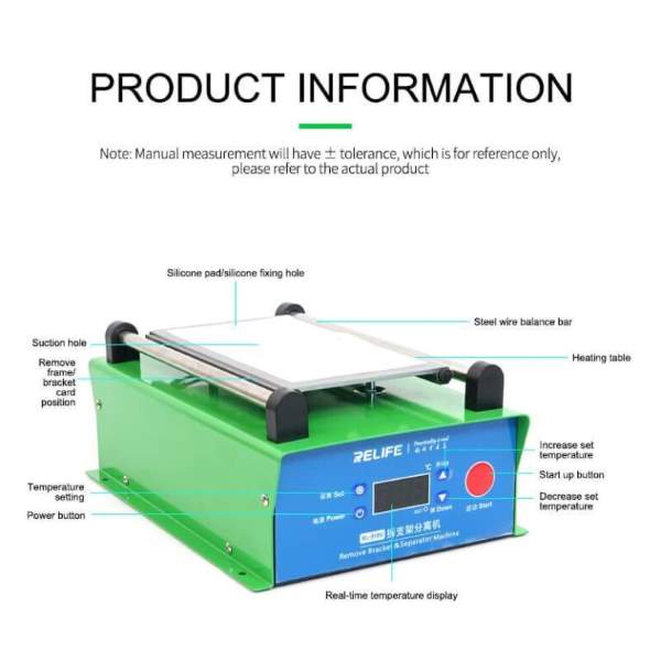 Plaque chauffante Relife RL-918V - Hexa Power