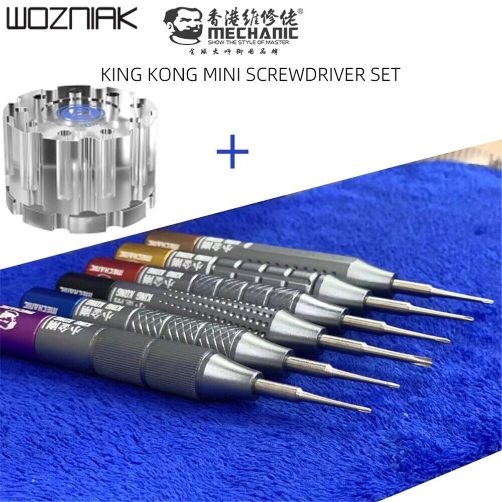MECHANIC Mini Screwdriver Set KinKong (6+1) - Hexa Power
