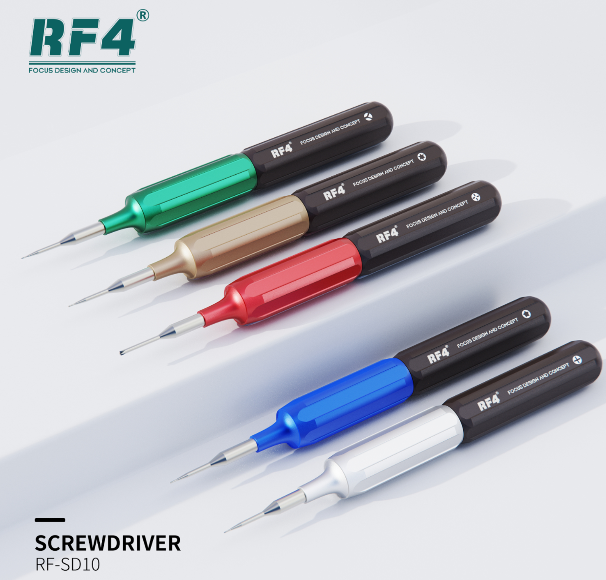 RF4 Screwdriver Set RF-SD10 (5in1) - Hexa Power