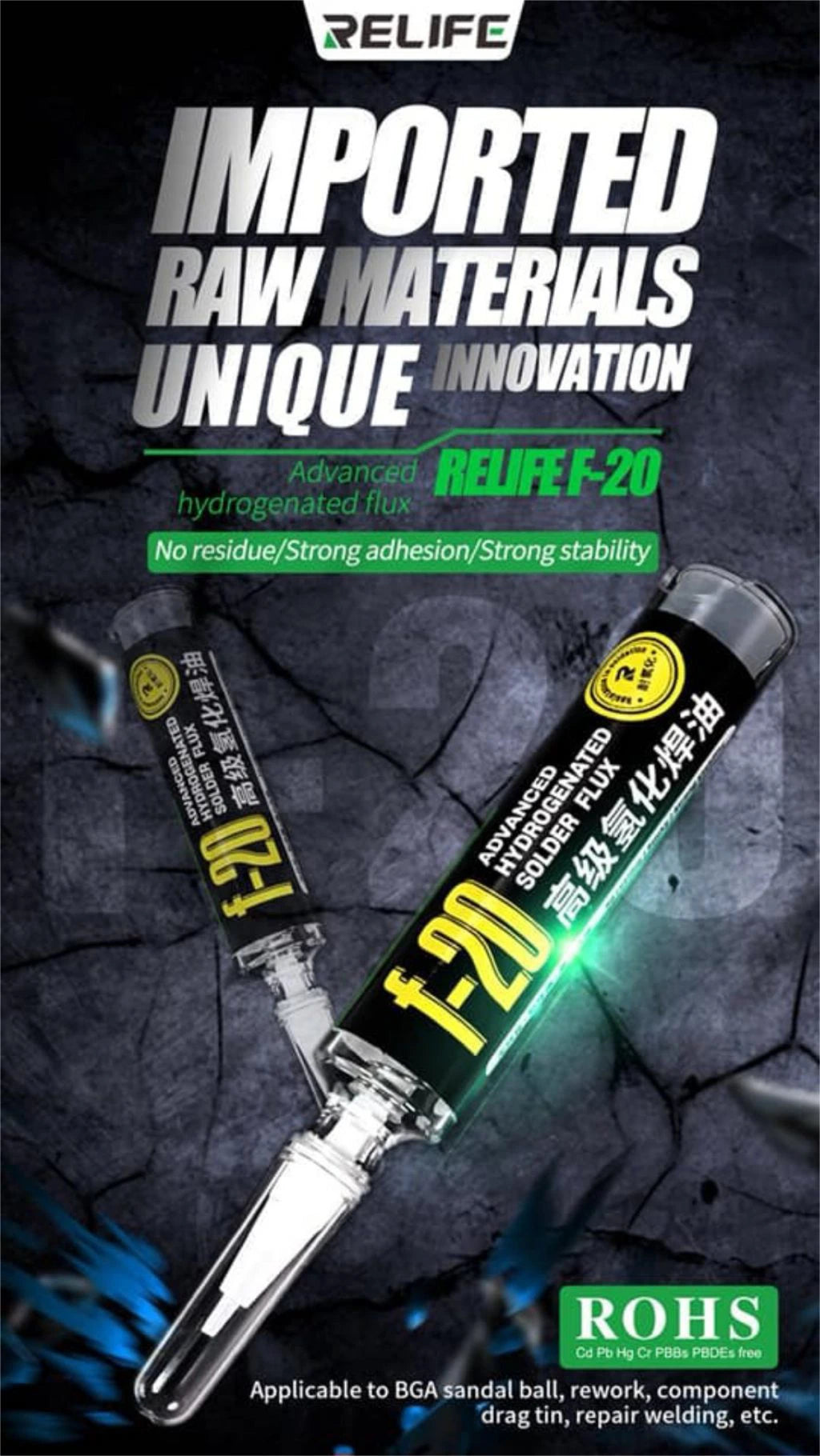RELIFE Advanced Hydrogenated Flux F-20 - Hexa Power