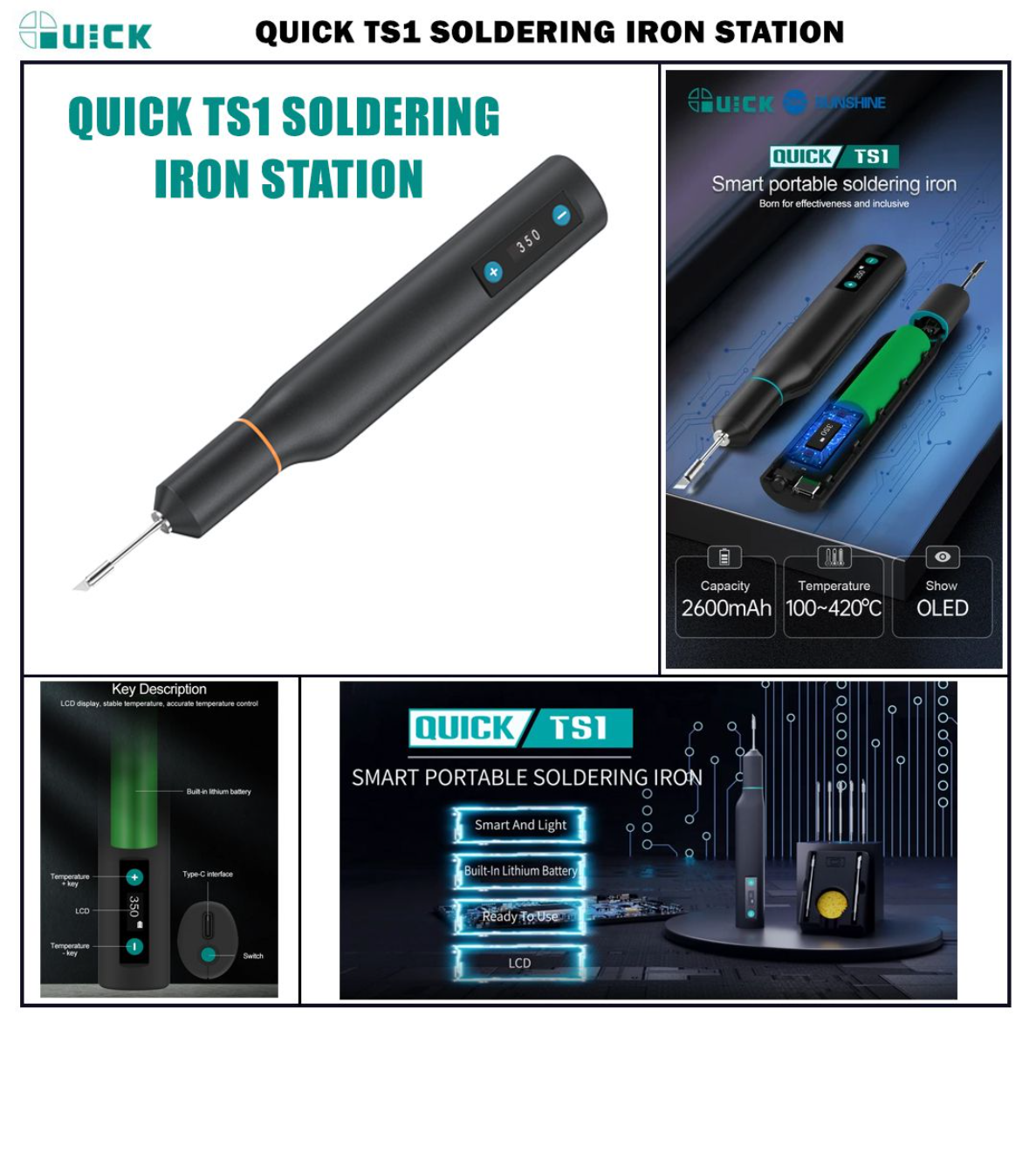 QUICK Smart Portable Soldering Iron TS1 - Hexa Power