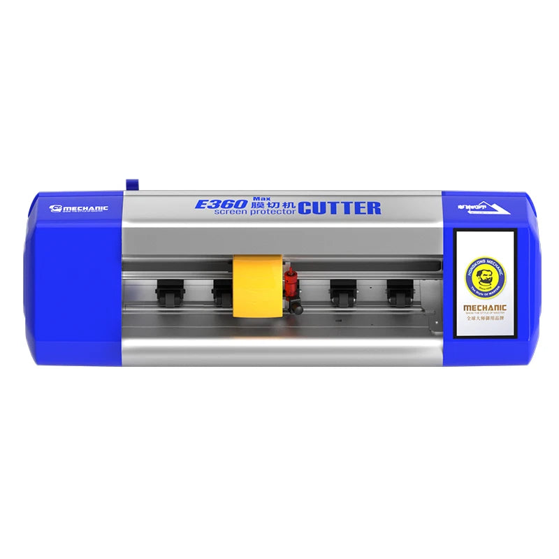 Mechanic E360 Max – Machine Intelligente de Découpe Film Hydrogel | Cloud Cutting Pro